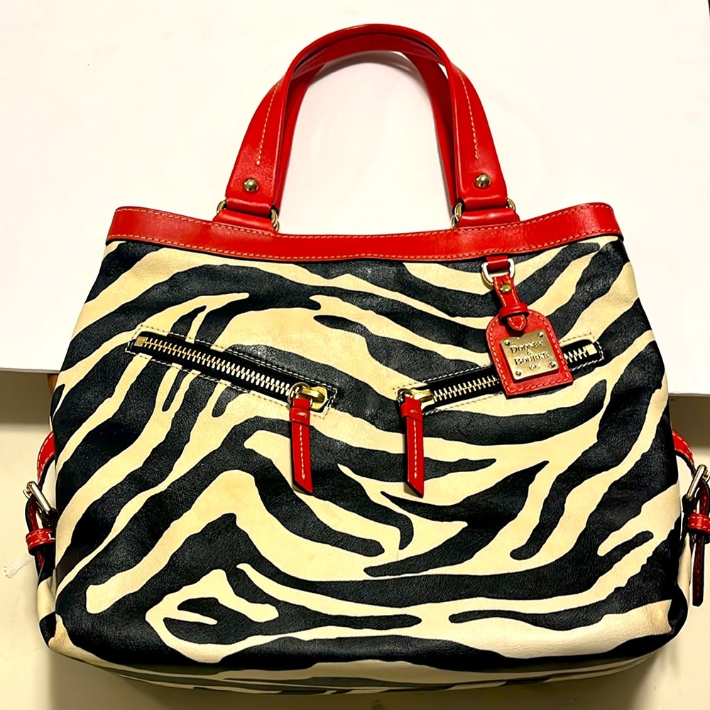 Dooney & Bourke Limited Edition Zebra Stripe Bag